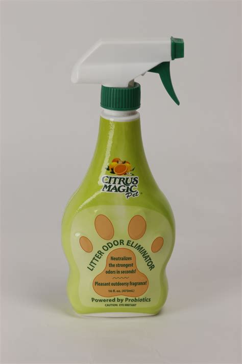 Keep Pet Odors at Bay with Citrus Magic Pet Litter Odor Neutralizer